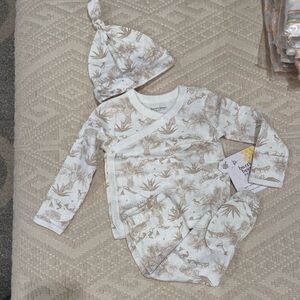 New Burt’s Bees 3 piece outfit set